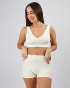 BOXER ALGODÓN CONFÍA CREMA