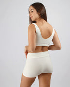 BRALETTE ALGODON CONFÍA CREMA