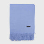 BUFANDA CASHMERE CELESTE