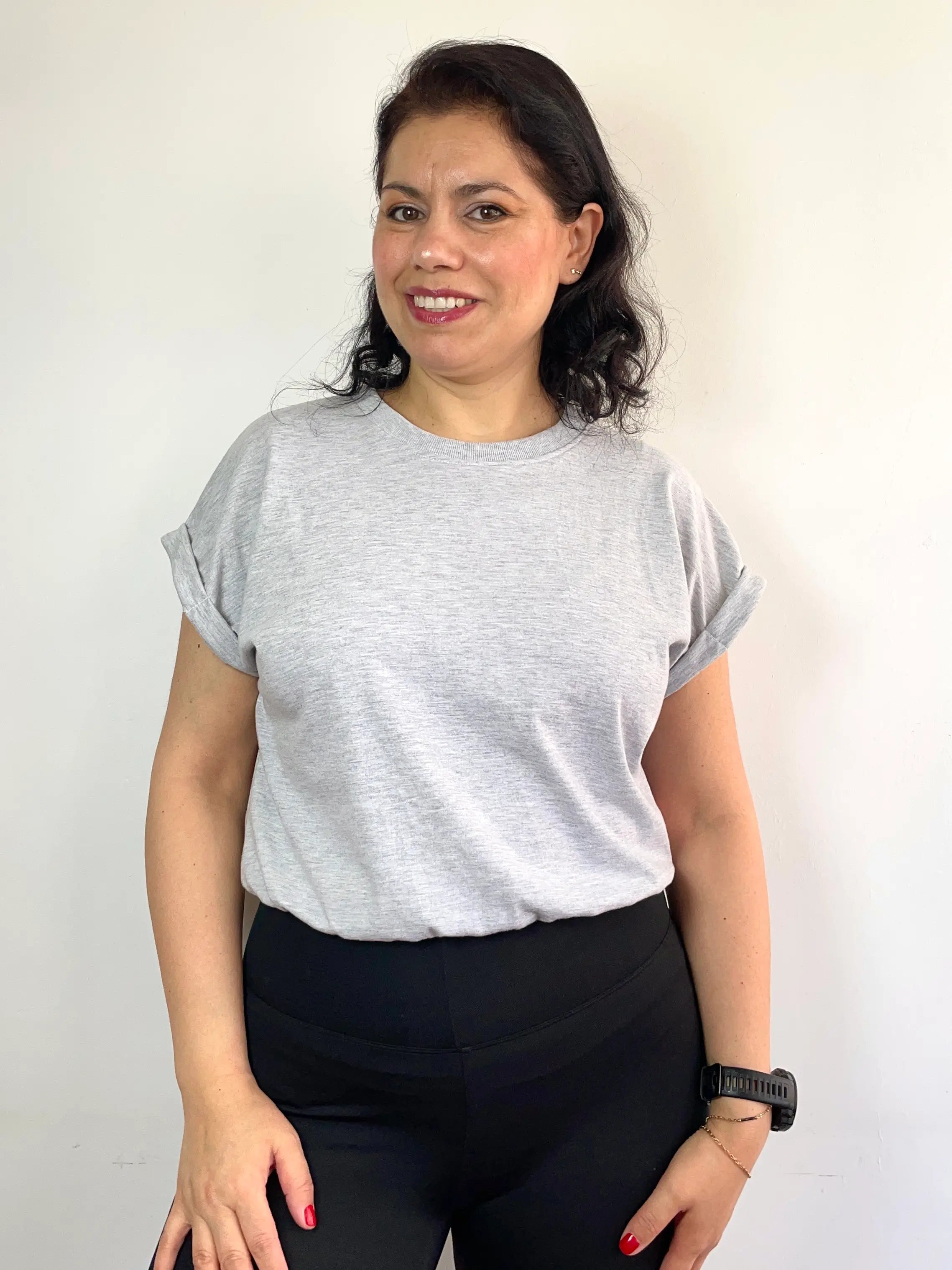 POLERA POP CANDY GRIS