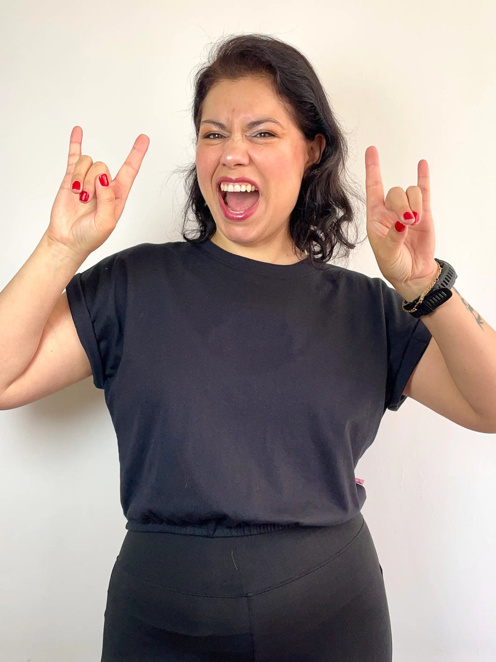 POLERA POP CANDY NEGRO