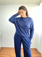 POLERON COMFY TRAVEL 2.0 AZUL FRANCIA