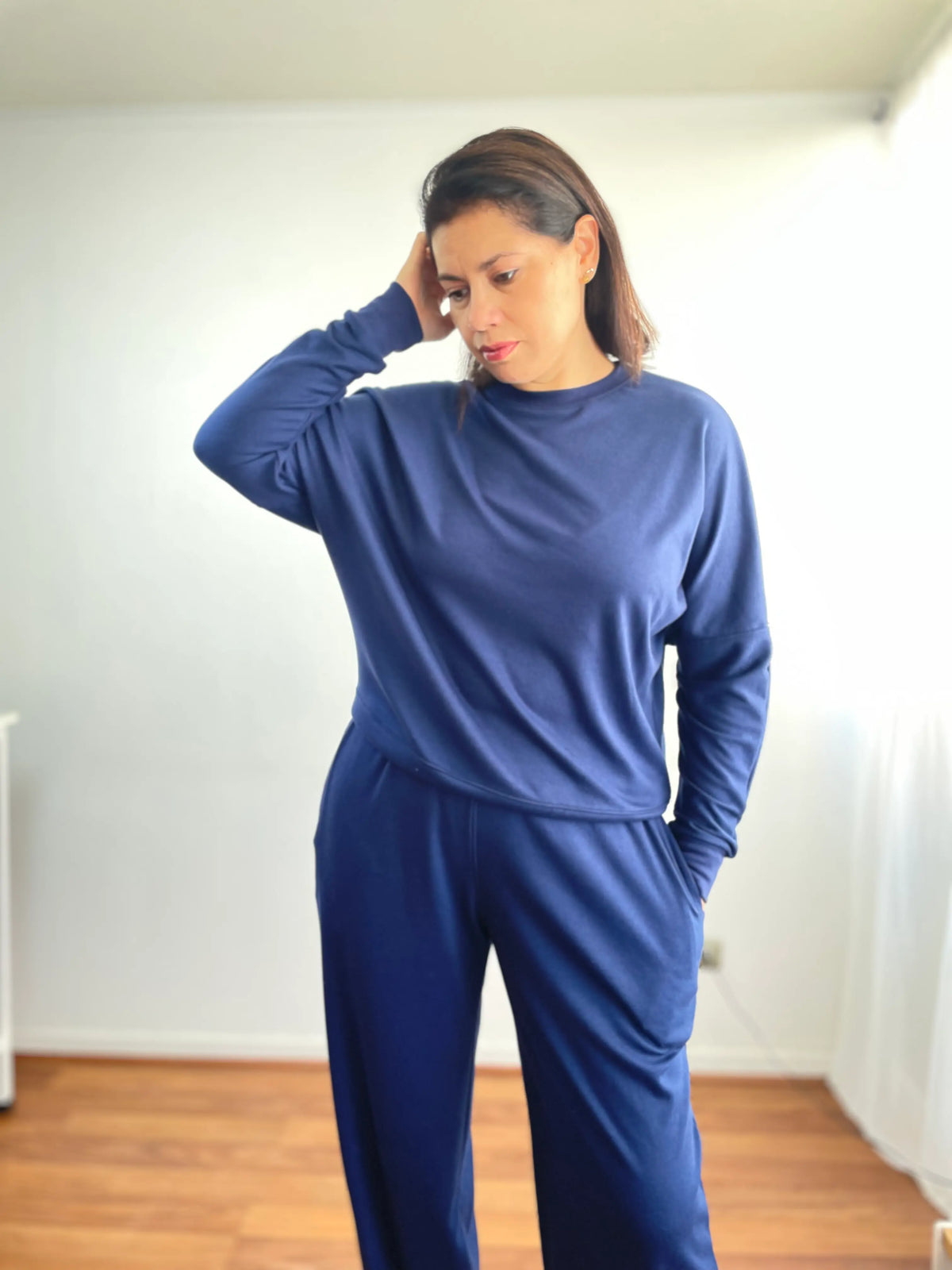 POLERON COMFY TRAVEL 2.0 AZUL FRANCIA