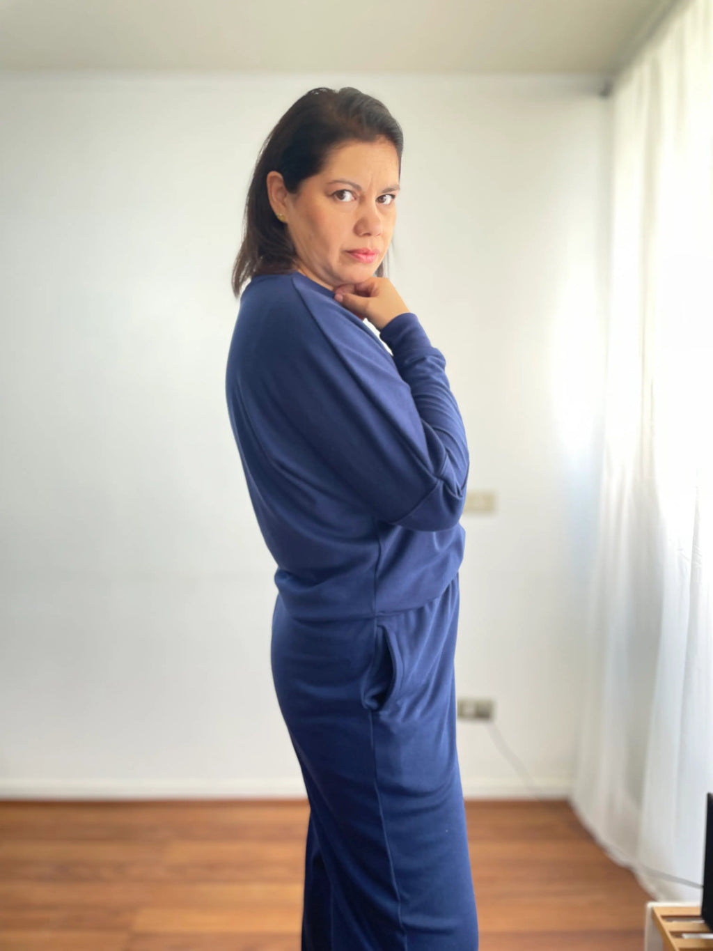 PANTALON COMFY TRAVEL BALLOON AZUL FRANCIA