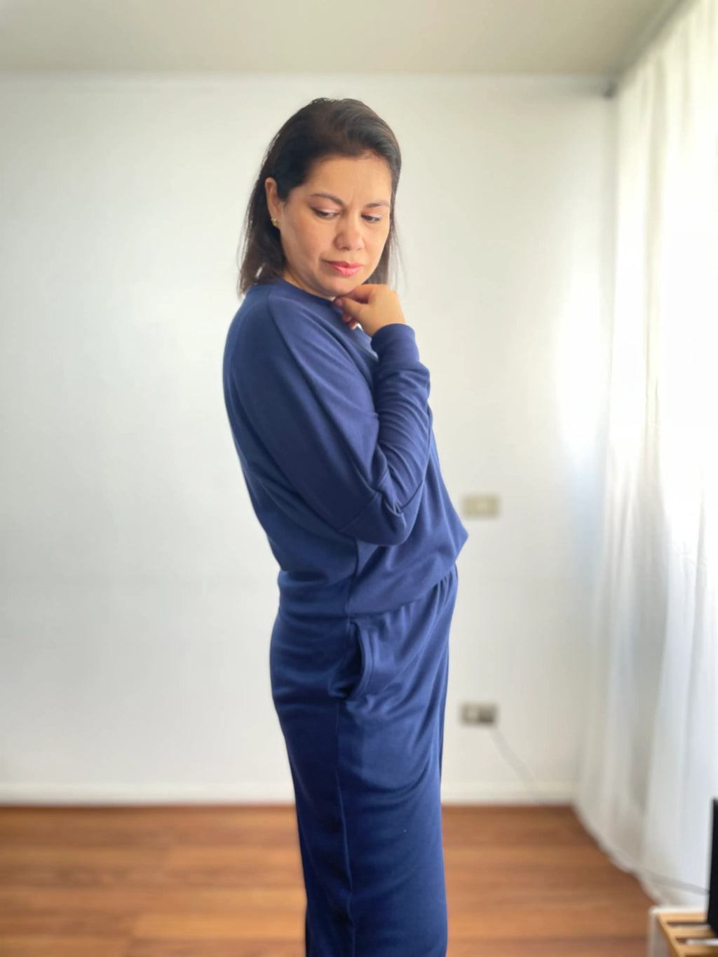 PANTALON COMFY TRAVEL BALLOON AZUL FRANCIA