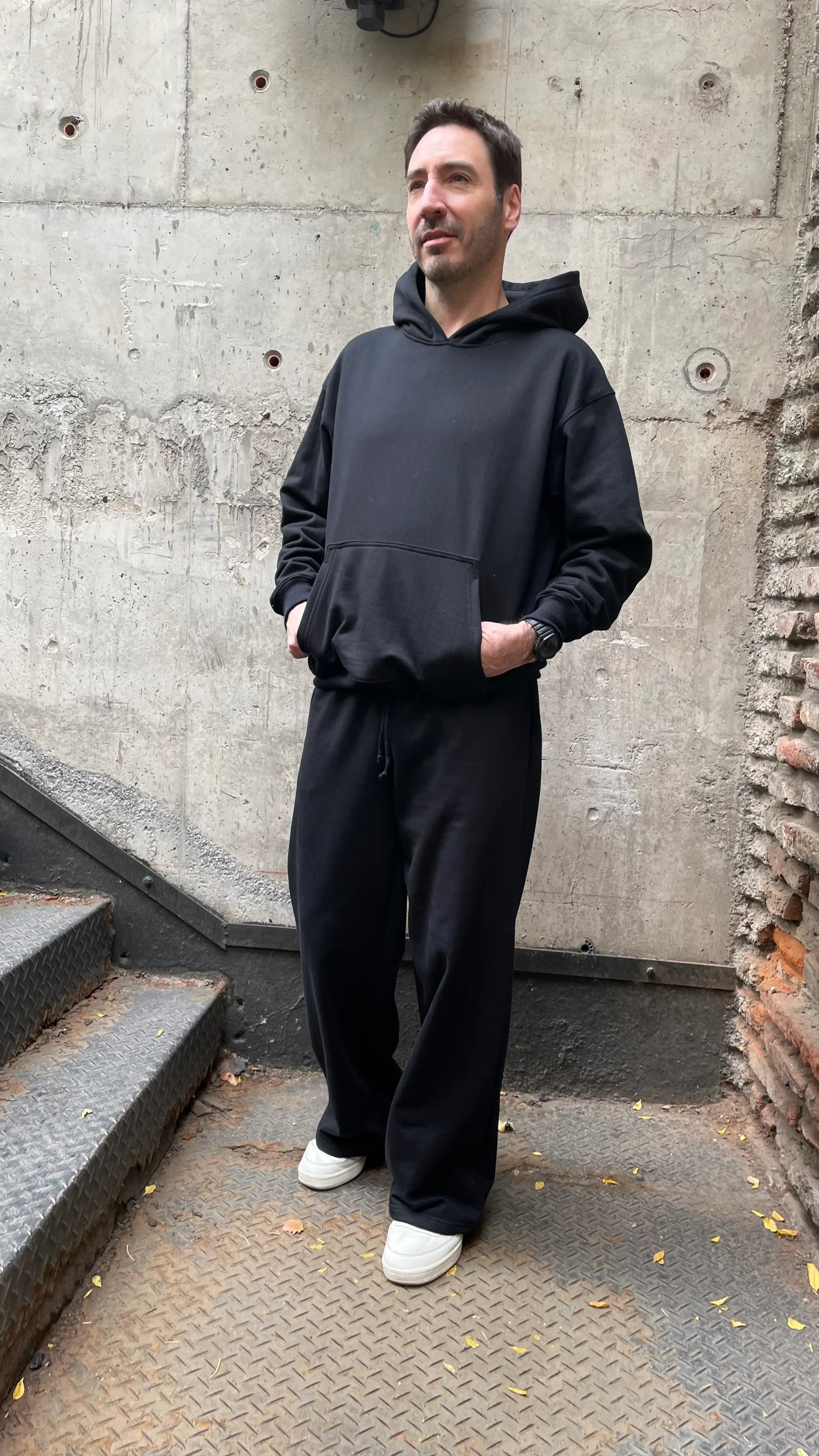 PANTALON BAGGY UNISEX NEGRO