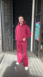 POLERON HOODIE OVERSIZED UNISEX BURDEO
