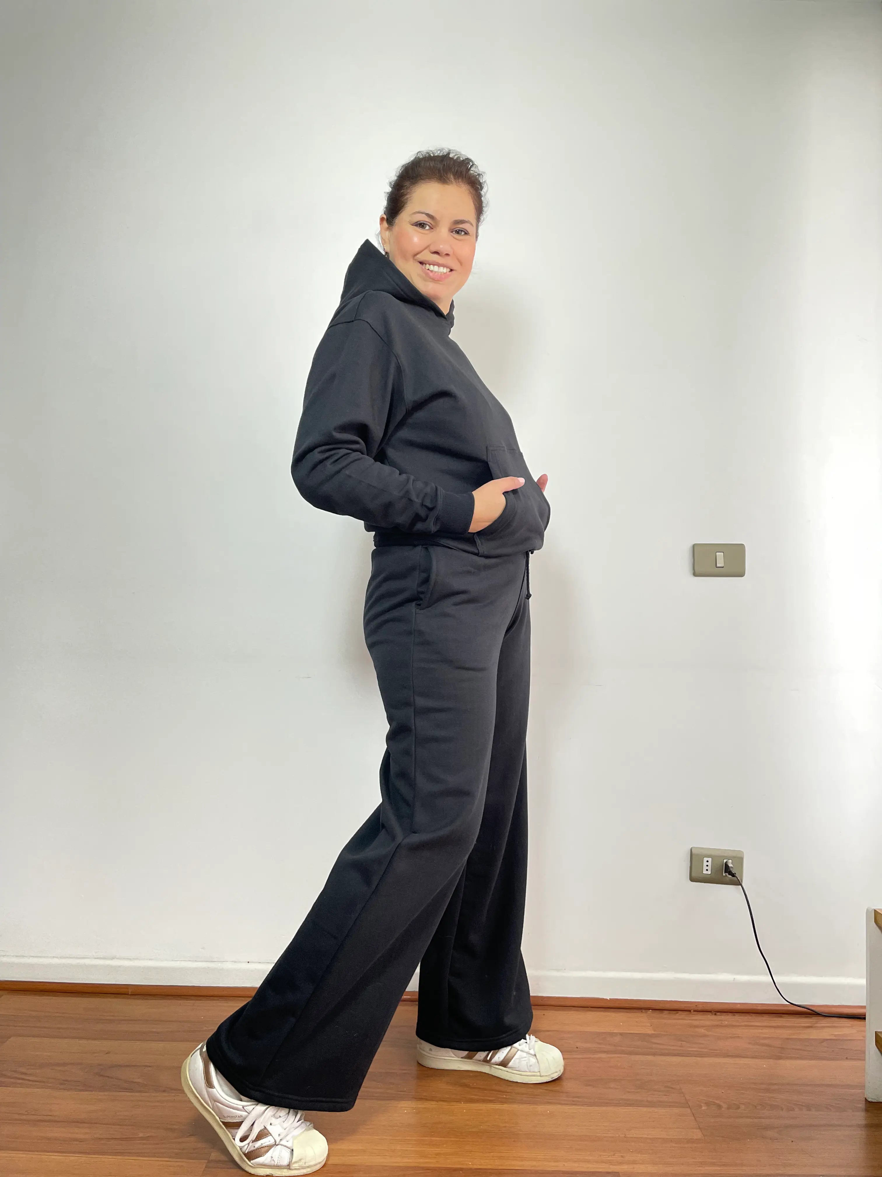 PANTALON BAGGY UNISEX NEGRO