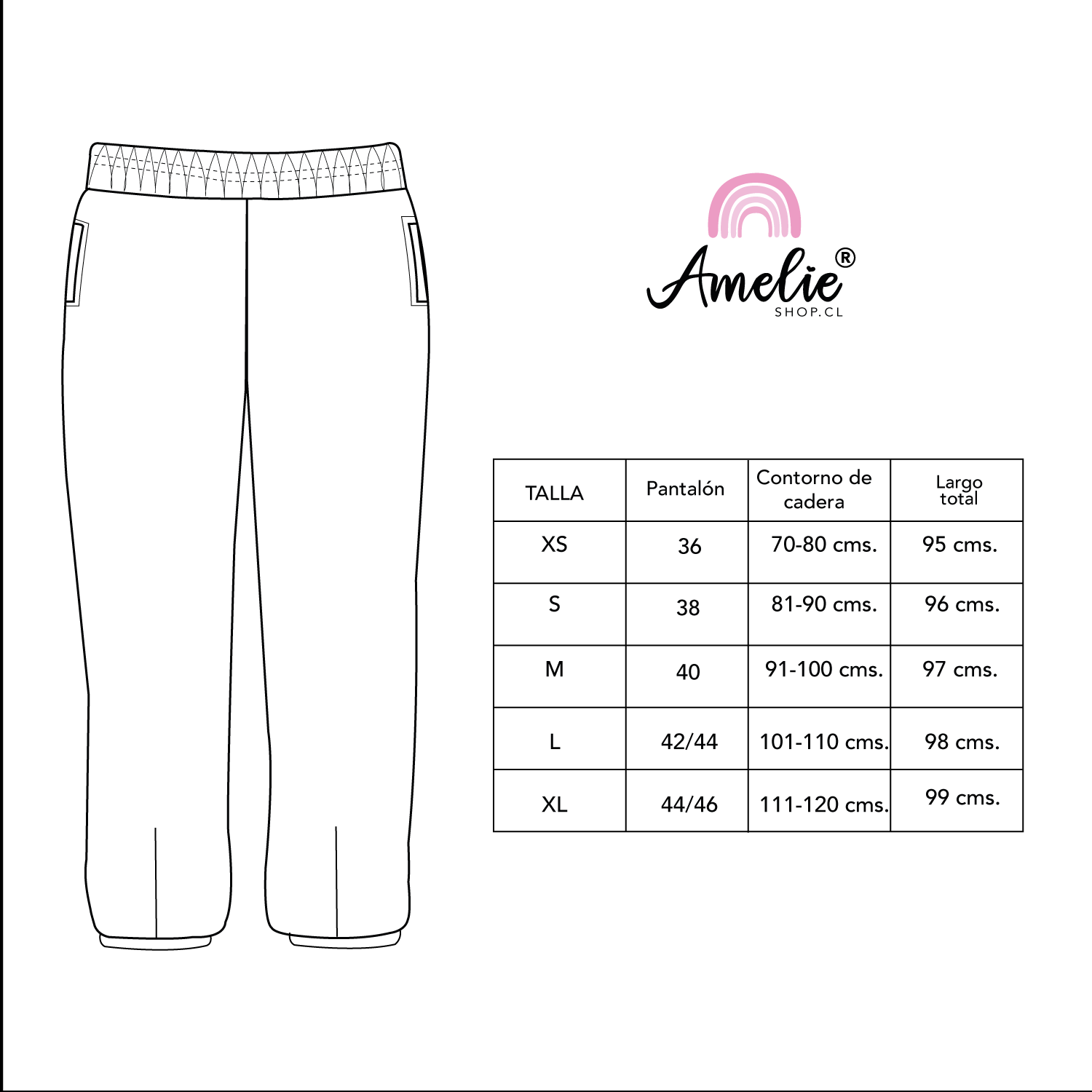 PANTALON COMFY BOMBACHA AZULINO