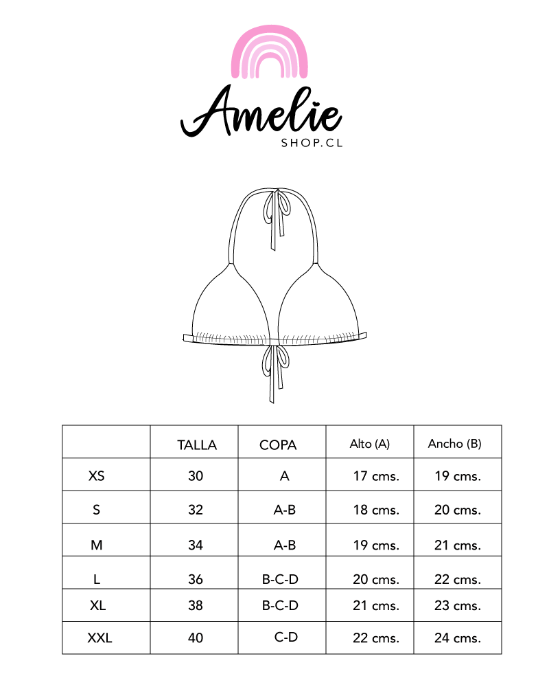 TOP BIKINI SIRENA BABY ROSA