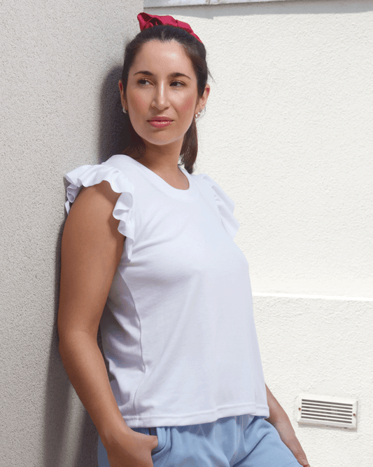 POLERA VUELOS BLANCO