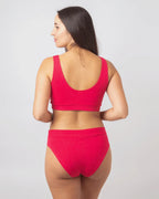 BRALETTE ALGODON CONFÍA FRAMBUESA