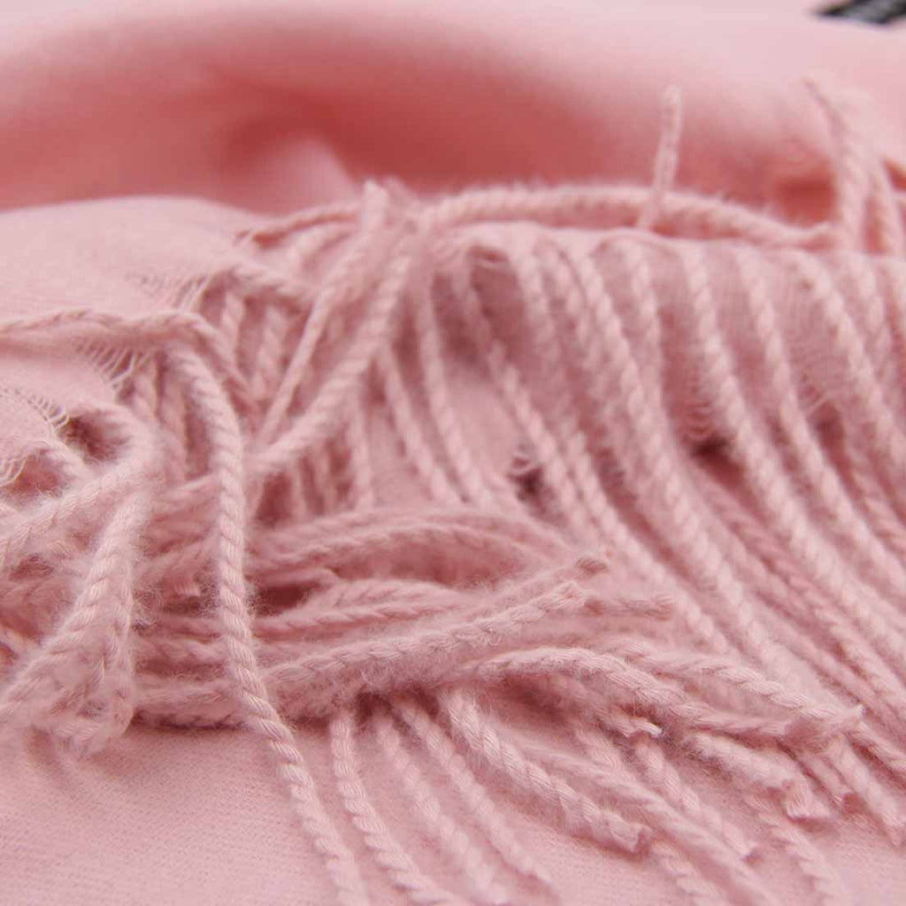 BUFANDA CASHMERE ROSA