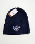 GORRO DE LANA WITH LOVE AZUL NAVY