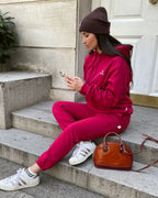 HOODIE OVERSIZED ALGODON CHERRY