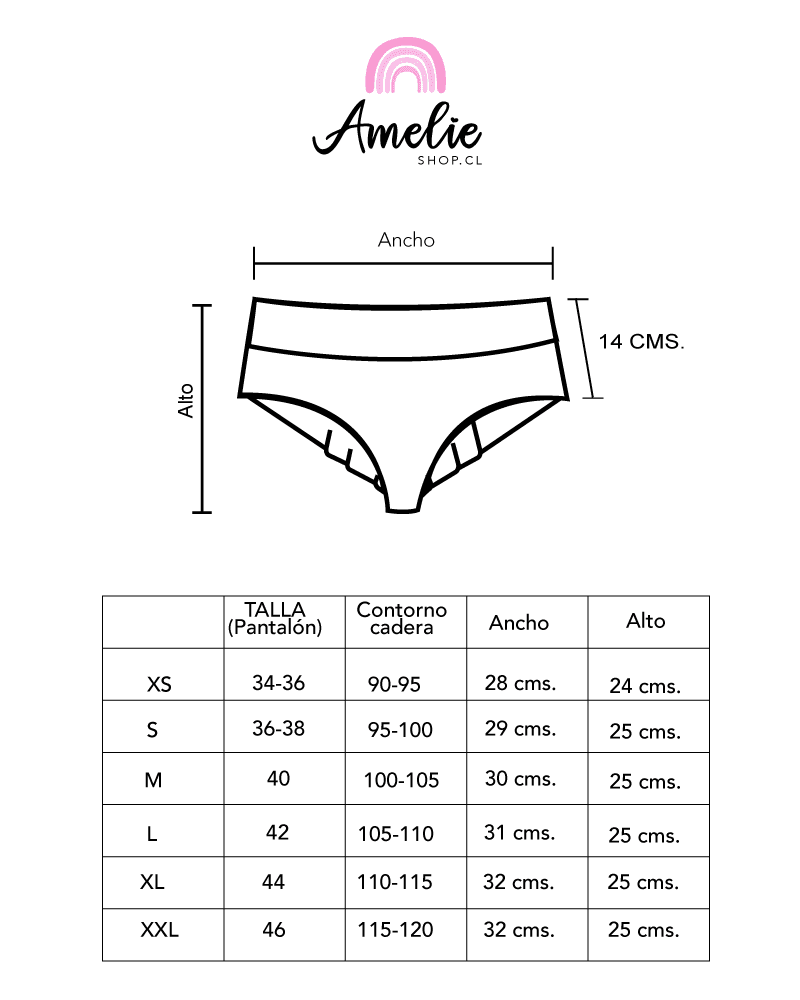 CULOTTE ALGODON AMA MOKA