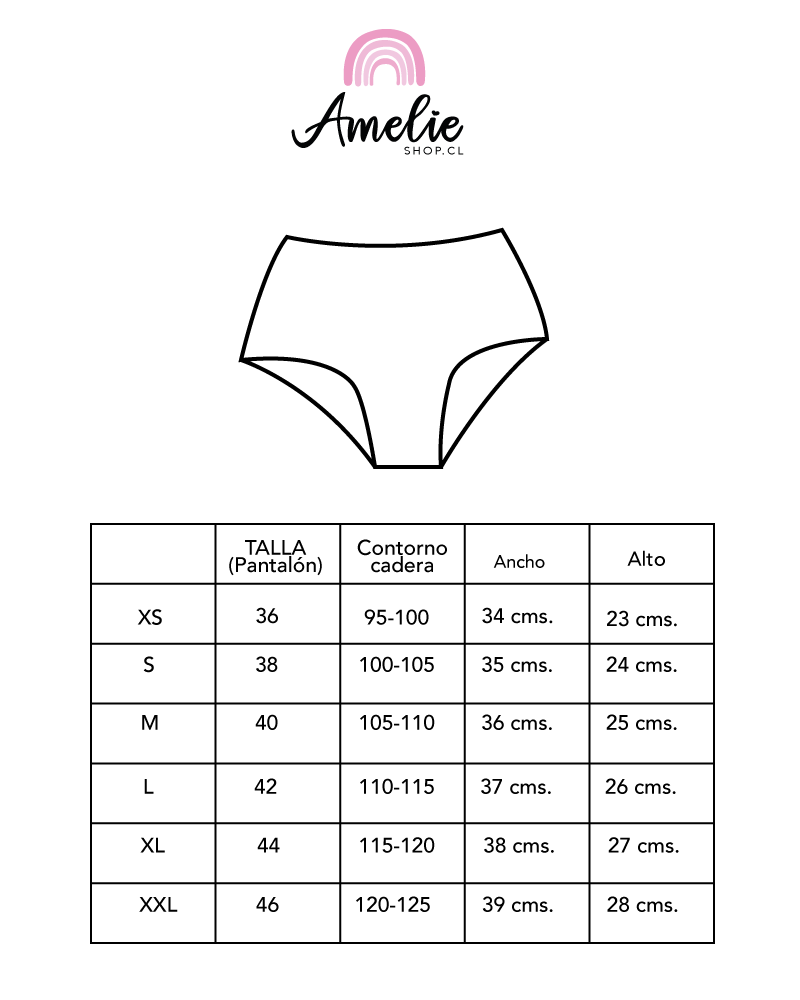 BOTTOMS BIKINI PALMER AZULINO